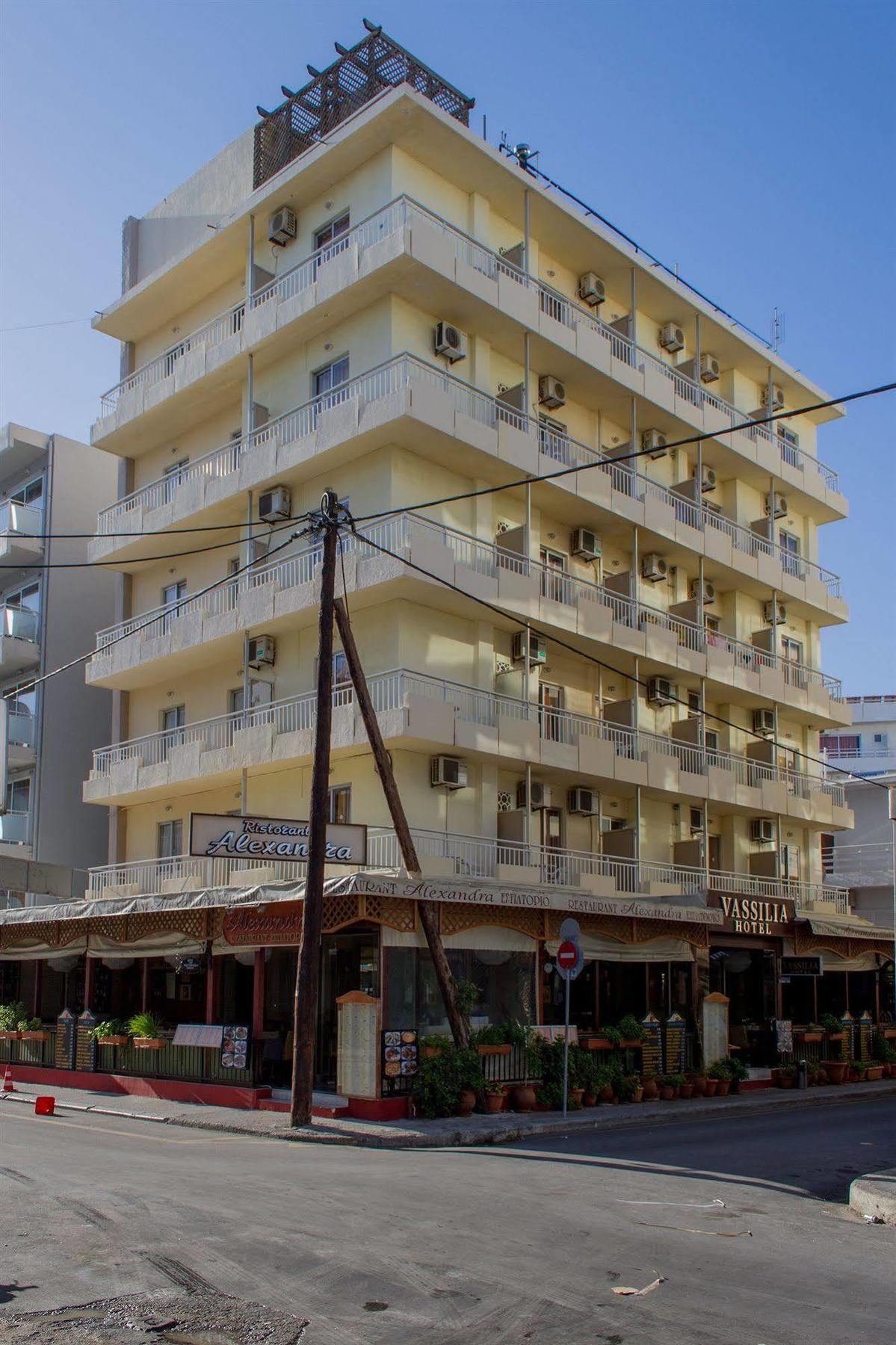 Vassilia Hotel Rhodes City Екстериор снимка